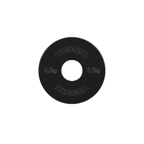 Toorx Fitness Micro Halterschijven - 50 mm - Zwart - Staal Toorx Fitness Micro Halterschijven - 50 mm - Zwart - Staal