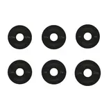 Toorx Fitness Micro Halterschijven - 50 mm - Zwart - Staal