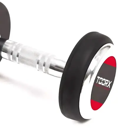 Toorx Fitness MGP Professional Rubber Dumbbell - per stuk (2 - 40 kg) Toorx Fitness MGP Professional Rubber Dumbbell - per stuk (2 - 40 kg)