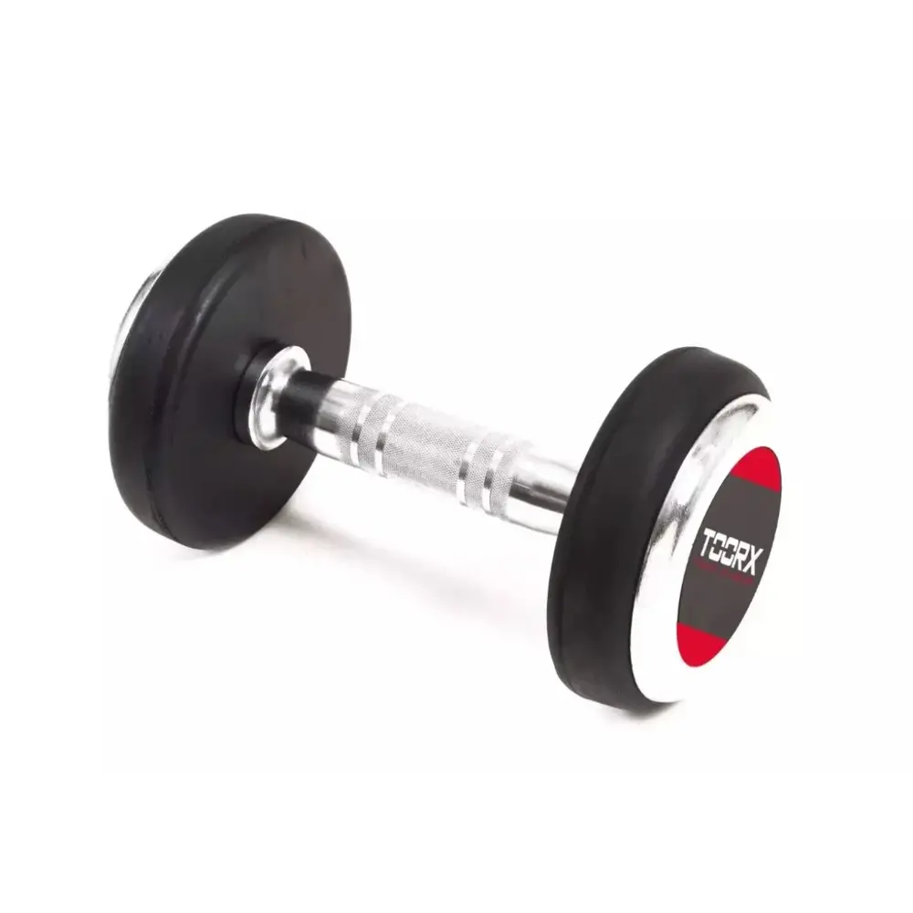 Toorx Fitness MGP Professional Rubber Dumbbell - per stuk (2 - 40 kg) Toorx Fitness MGP Professional Rubber Dumbbell - per stuk (2 - 40 kg)