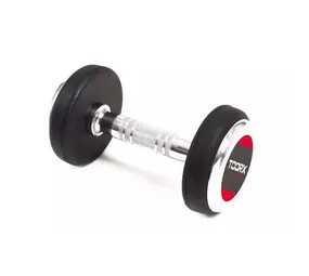 Toorx Fitness MGP Professional Rubber Dumbbell - per stuk Toorx Fitness MGP Professional Rubber Dumbbell - per stuk