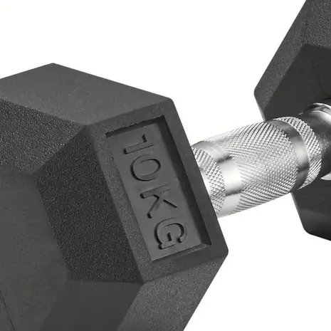 Toorx Fitness MEG Hexagon Dumbbell - per stuk Toorx Fitness MEG Hexagon Dumbbell - per stuk