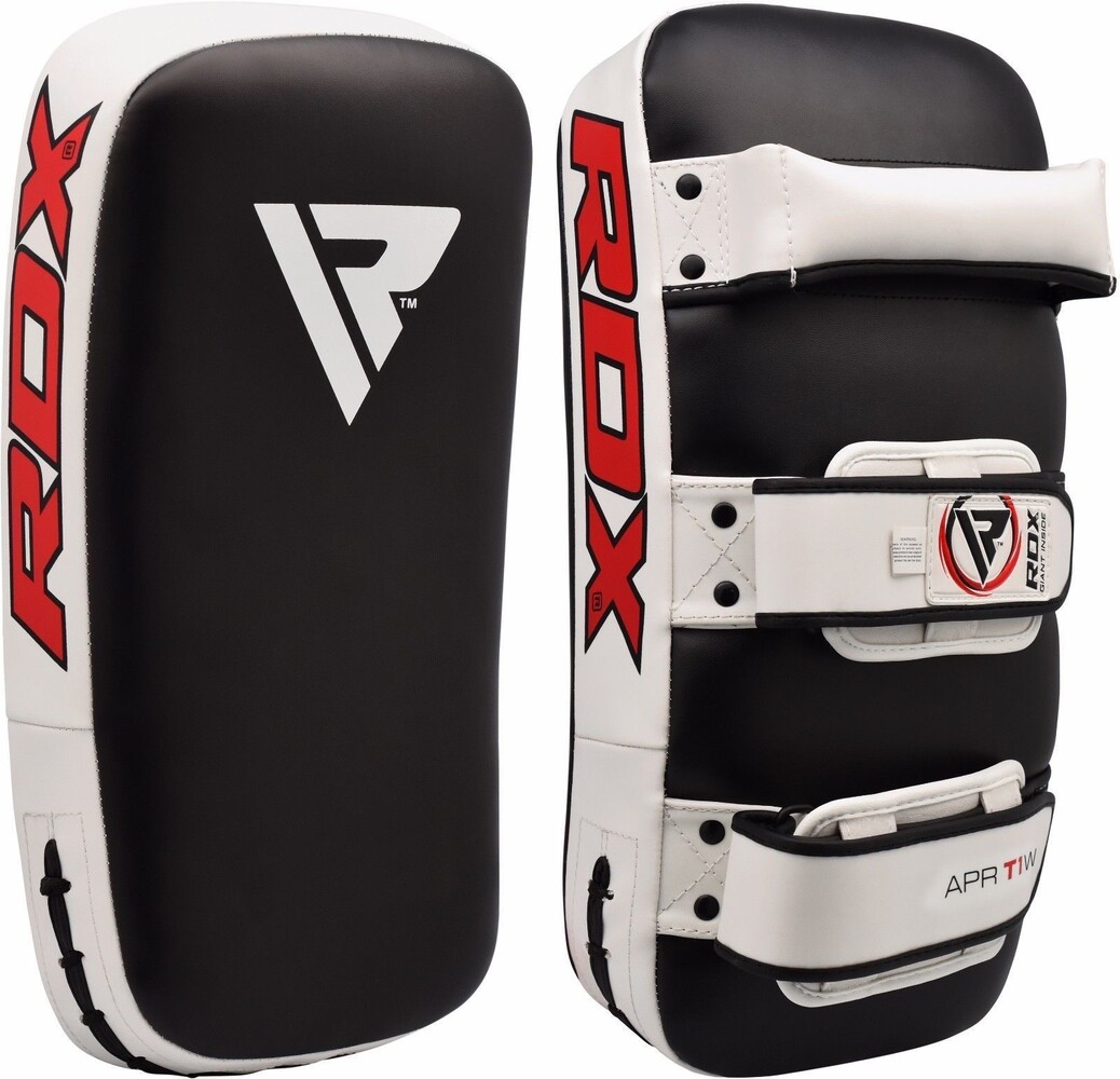 RDX Sports APR-T1 Stootkussen - Thai Kick Pad - Per Stuk - Wit RDX Sports APR-T1 Stootkussen - Thai Kick Pad - Per Stuk - Wit