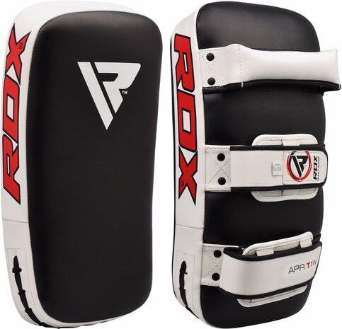 RDX Sports APR-T1 Stootkussen - Thai Kick Pad - Per Stuk - Wit RDX Sports APR-T1 Stootkussen - Thai Kick Pad - Per Stuk - Wit