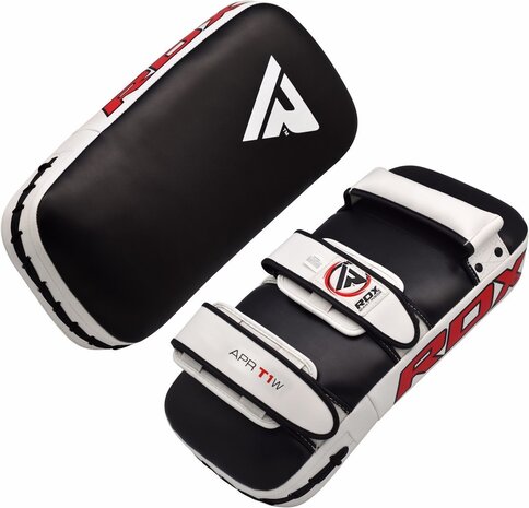 RDX Sports APR-T1 Stootkussen - Thai Kick Pad - Per Stuk - Wit RDX Sports APR-T1 Stootkussen - Thai Kick Pad - Per Stuk - Wit