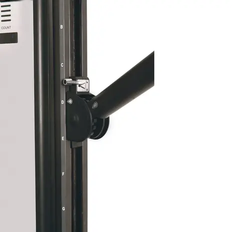 Toorx Professional PRX-5000 Dual Pulley - Wandmodel