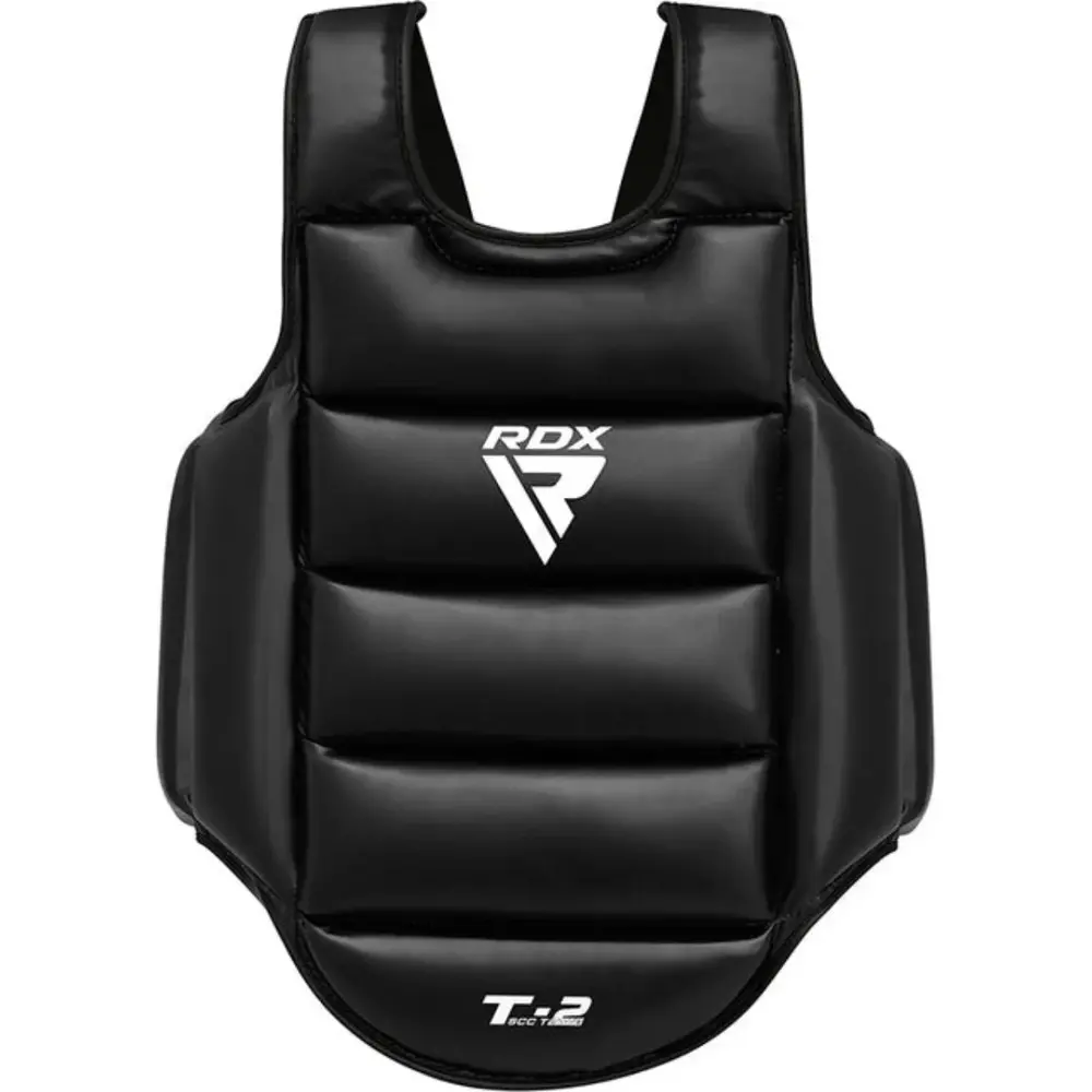 RDX Sports T2 CE Borstbeschermer - Omkeerbaar Wit of Zwart RDX Sports T2 CE Borstbeschermer - Omkeerbaar Wit of Zwart