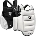 RDX Sports T2 CE Borstbeschermer - Omkeerbaar Wit of Zwart RDX Sports T2 CE Borstbeschermer - Omkeerbaar Wit of Zwart