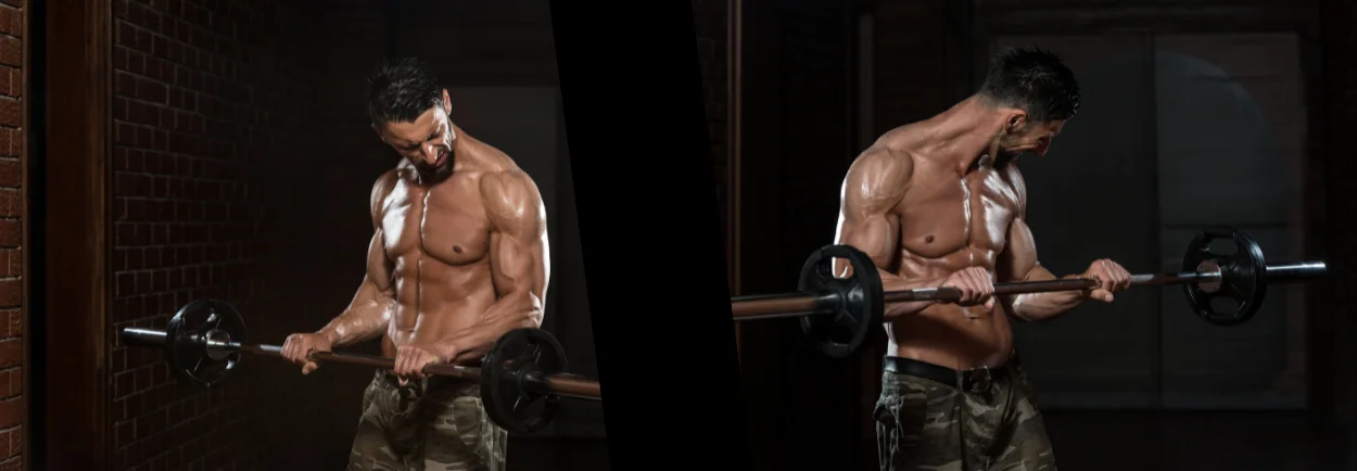 Bicep oefeningen met een barbell voor maximale spieropbouw en kracht Bicep oefeningen met een barbell voor maximale spieropbouw en kracht