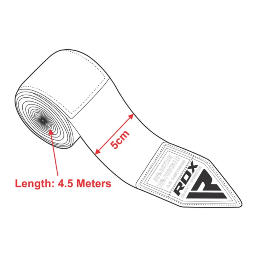 RDX Sports Hand Wraps Camo grey - 4.5m - bescherming RDX Sports Hand Wraps Camo grey - 4.5m - bescherming
