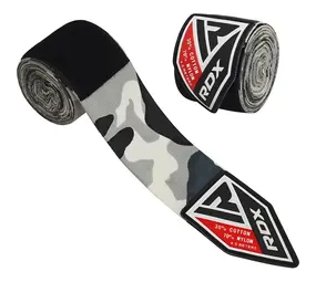 RDX Sports Hand Wraps camo grey RDX Sports Hand Wraps camo grey