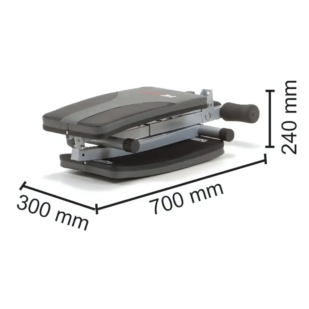 Everfit WBK-200 Inklapbare Buikspierplank met leuning Everfit WBK-200 Inklapbare Buikspierplank met leuning
