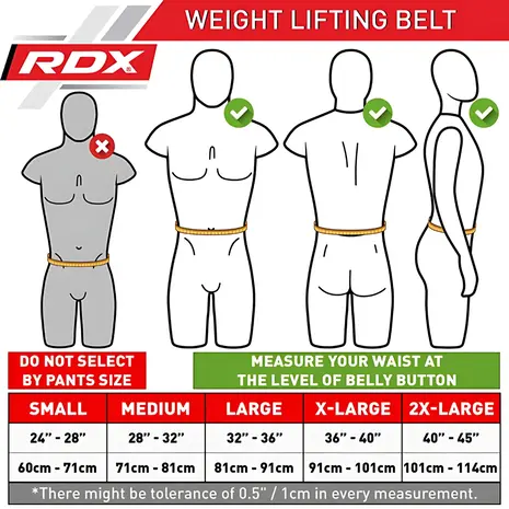 RDX Sports Gym Lederen Gewichtenhef Riem RDX Sports Gym Lederen Gewichtenhef Riem