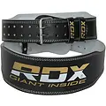 RDX Sports Gym Lederen Gewichtenhef Riem