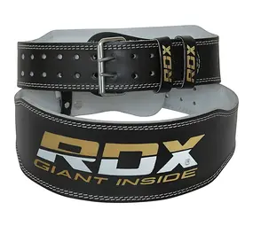 RDX Sports Gym Lederen Gewichtenhef Riem RDX Sports Gym Lederen Gewichtenhef Riem