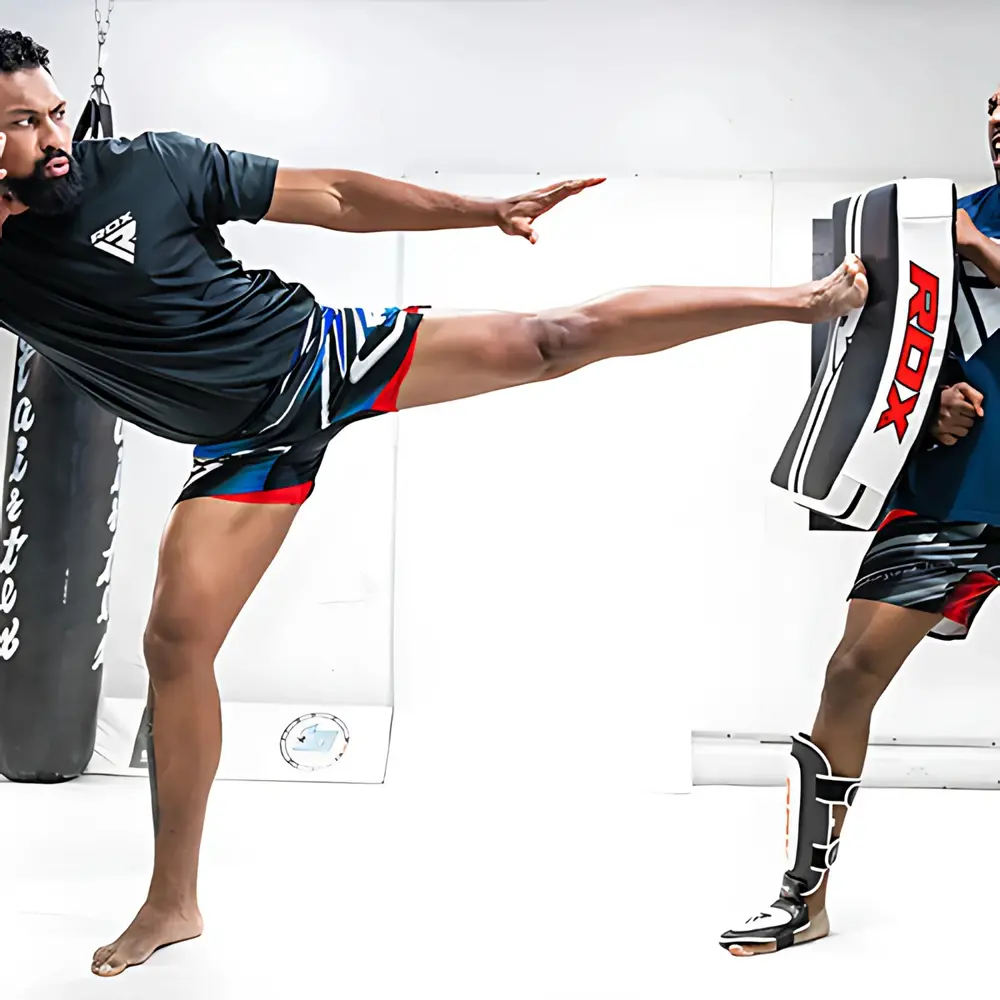 RDX Sports T1 Gel Padded Curved Kick Shield RDX Sports T1 Gel Padded Curved Kick Shield