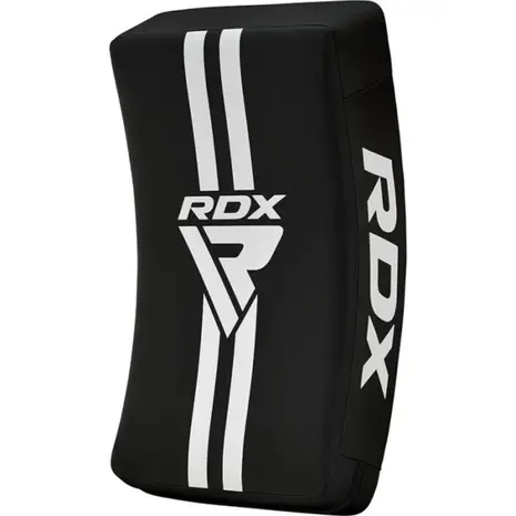 RDX Sports T1 Gel Padded Curved Kick Shield Zwart