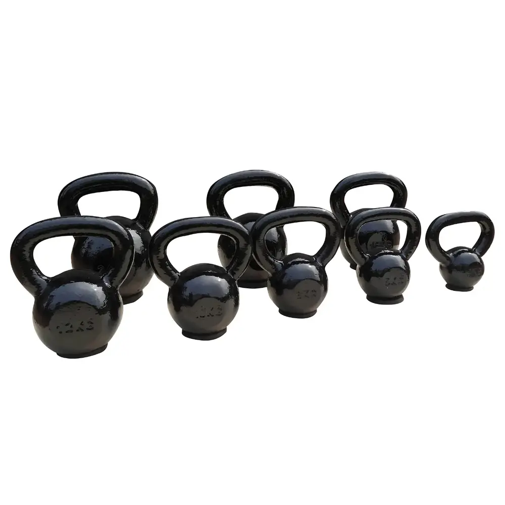 Toorx Fitness Gietijzeren Kettlebell - Met Rubber Basis