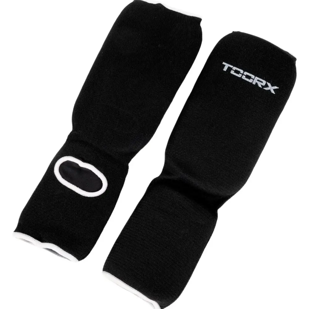 Toorx Fitness Scheenbeschermers met voetbeschermer - stretch