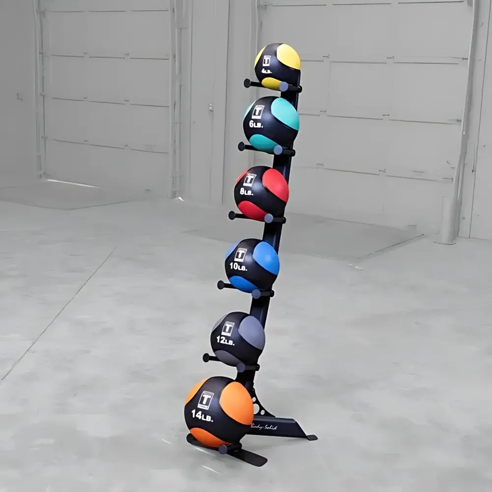 Body-Solid Medicine Ball Rack - voor 6 medicine ballen Body-Solid Medicine Ball Rack - voor 6 medicine ballen