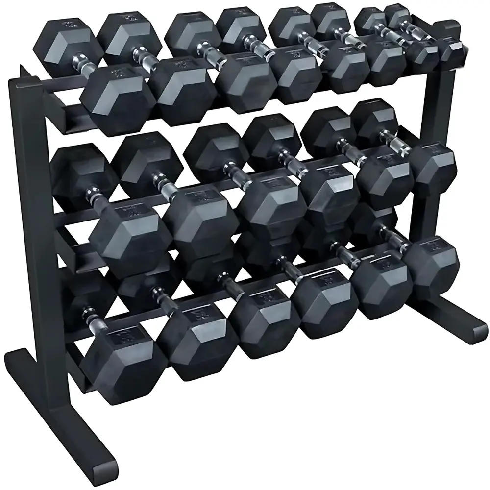 Body-Solid 3 Tier Pro Dumbbell Rack GDR363B Body-Solid 3 Tier Pro Dumbbell Rack GDR363B