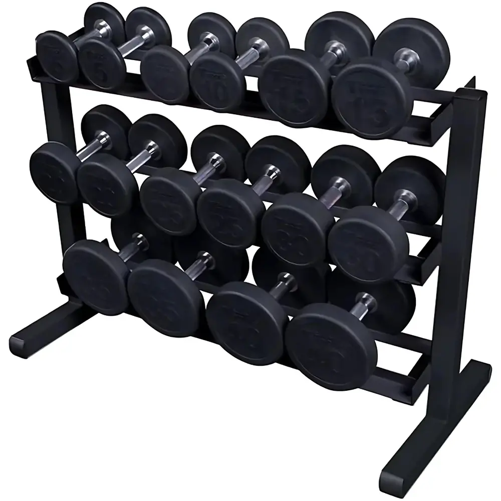 Body-Solid 3 Tier Pro Dumbbell Rack GDR363B Body-Solid 3 Tier Pro Dumbbell Rack GDR363B