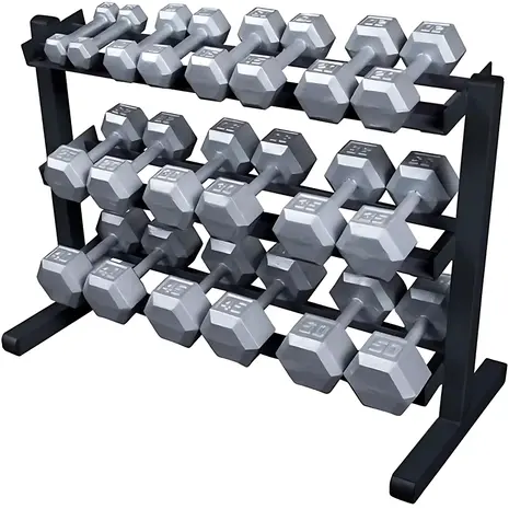 Body-Solid 3 Tier Pro Dumbbell Rack GDR363B Body-Solid 3 Tier Pro Dumbbell Rack GDR363B