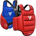 RDX Sports T2 CE Borstbeschermer - Omkeerbaar Rood of Blauw RDX Sports T2 CE Borstbeschermer - Omkeerbaar Rood of Blauw