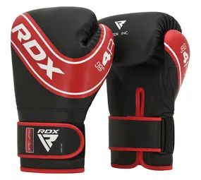 RDX Sports 4B Robo Bokshandschoenen Kids Rood/zwart RDX Sports 4B Robo Bokshandschoenen Kids Rood/zwart