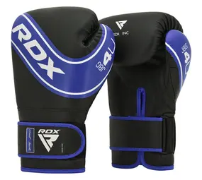 RDX Sports 4B Robo Boxhandschoenen Kinder Blauw/Zwart RDX Sports 4B Robo Boxhandschoenen Kinder Blauw/Zwart