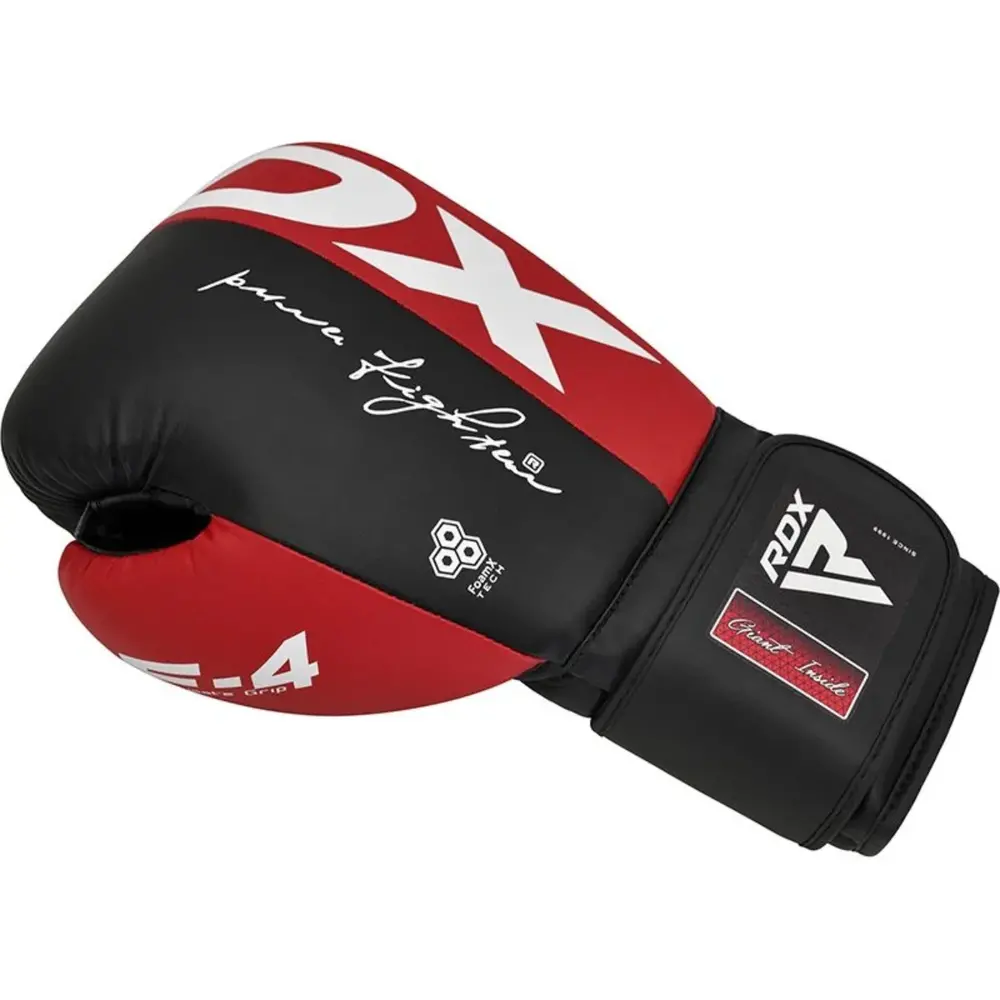 RDX Sports F4 Bokshandschoenen Sparring Rood RDX Sports F4 Bokshandschoenen Sparring Rood