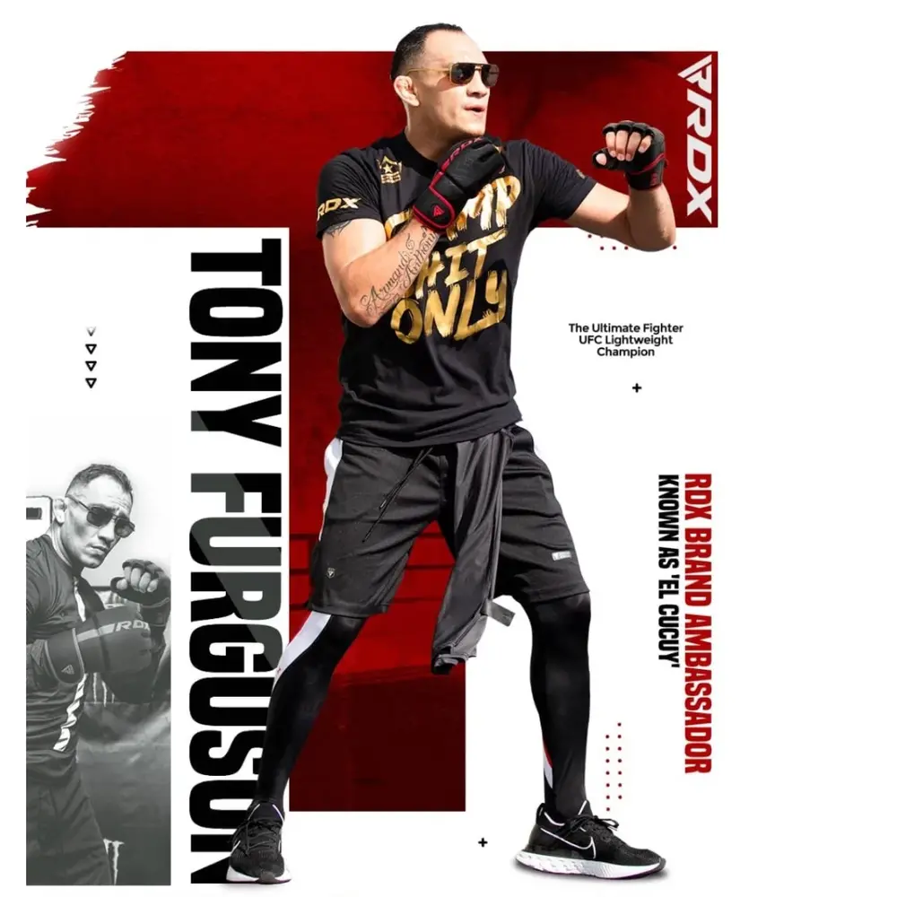 RDX Sports F6 Kara MMA Grappling Gloves Rood RDX Sports F6 Kara MMA Grappling Gloves Rood