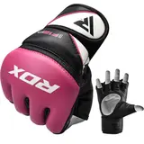 RDX Sports Grappling Gloves Model GGRF-12 Roze