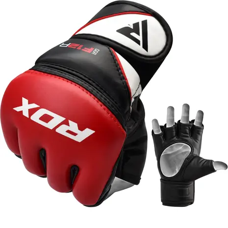 RDX Sports Grappling Gloves Model GGRF-12 Rood
