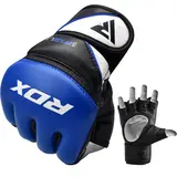 RDX Sports Grappling Gloves Model GGRF-12 Blauw