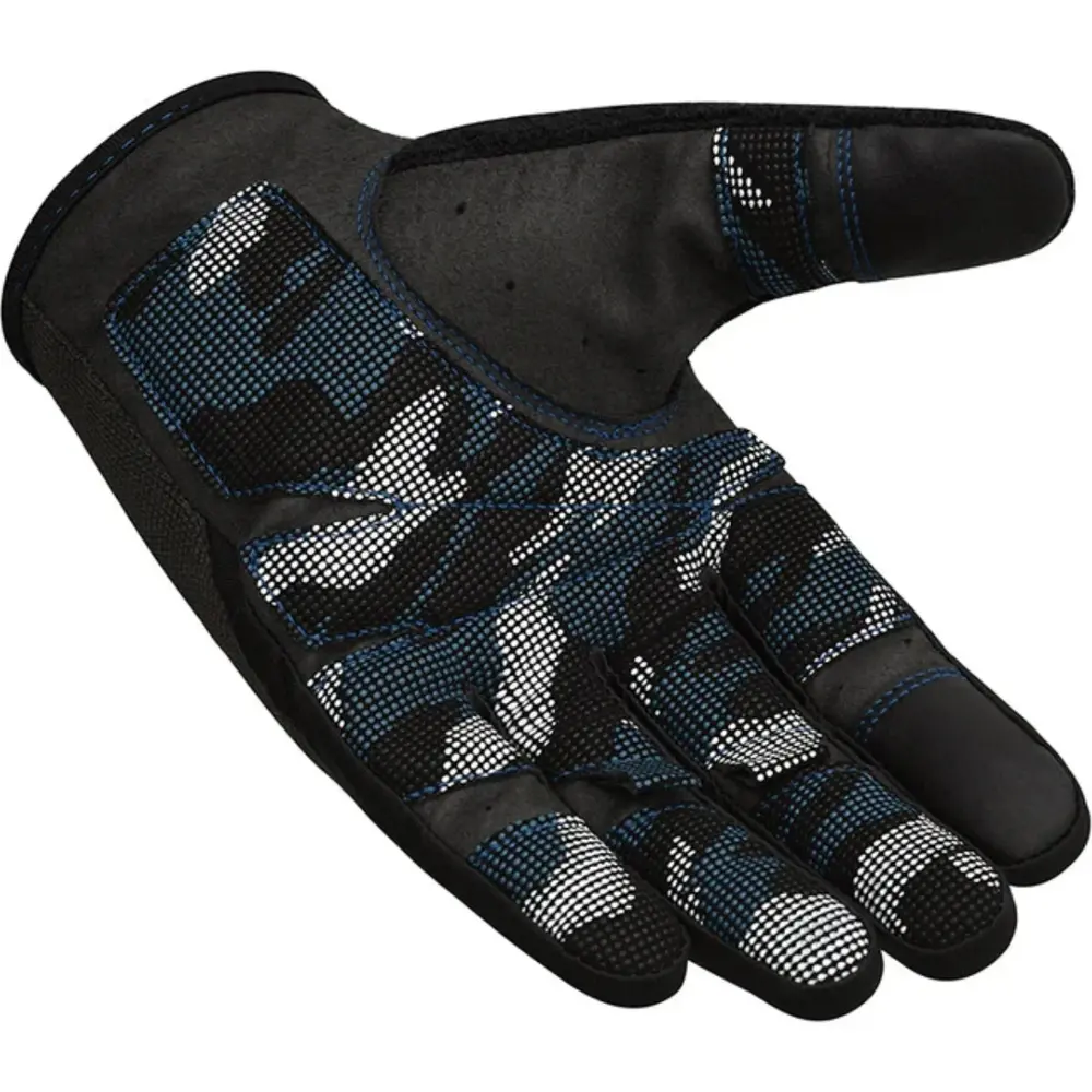 RDX Sports Gym Gloves T2 - Full Finger Blauw RDX Sports Gym Gloves T2 - Full Finger Blauw