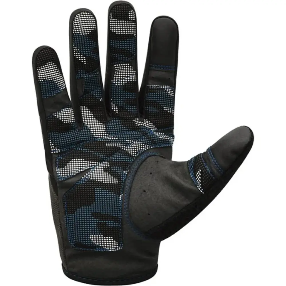 RDX Sports Gym Gloves T2 - Full Finger Blauw RDX Sports Gym Gloves T2 - Full Finger Blauw