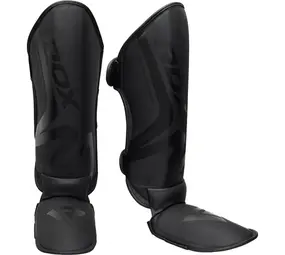 RDX Sports T15 Noir Black Shin Instep Scheenbeschermers RDX Sports T15 Noir Black Shin Instep Scheenbeschermers