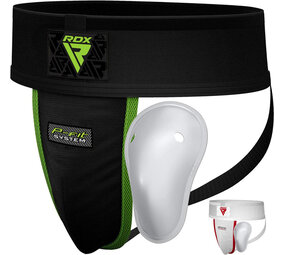 RDX Sports H1+ Kruisbeschermer met Gel Cup Zwart RDX Sports H1+ Kruisbeschermer met Gel Cup Zwart