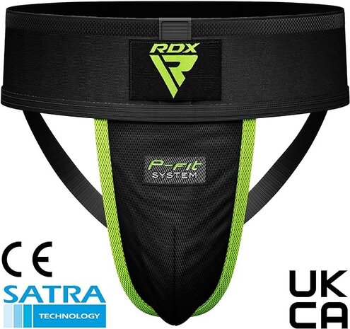 RDX Sports H1+ Kruisbeschermer met Gel Cup Zwart RDX Sports H1+ Kruisbeschermer met Gel Cup Zwart