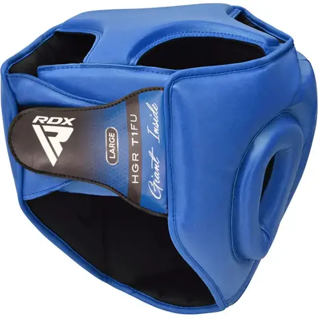 RDX Sports T1 Hoofdbeschermer Met Verwijderbare Gezichtskooi Blauw RDX Sports T1 Hoofdbeschermer Met Verwijderbare Gezichtskooi Blauw
