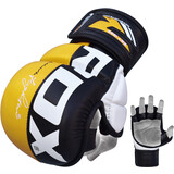 RDX Sports T6 MMA Grappling Handschoenen Geel