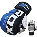 RDX Sports T6 MMA Grappling Handschoenen Blauw RDX Sports T6 MMA Grappling Handschoenen Blauw