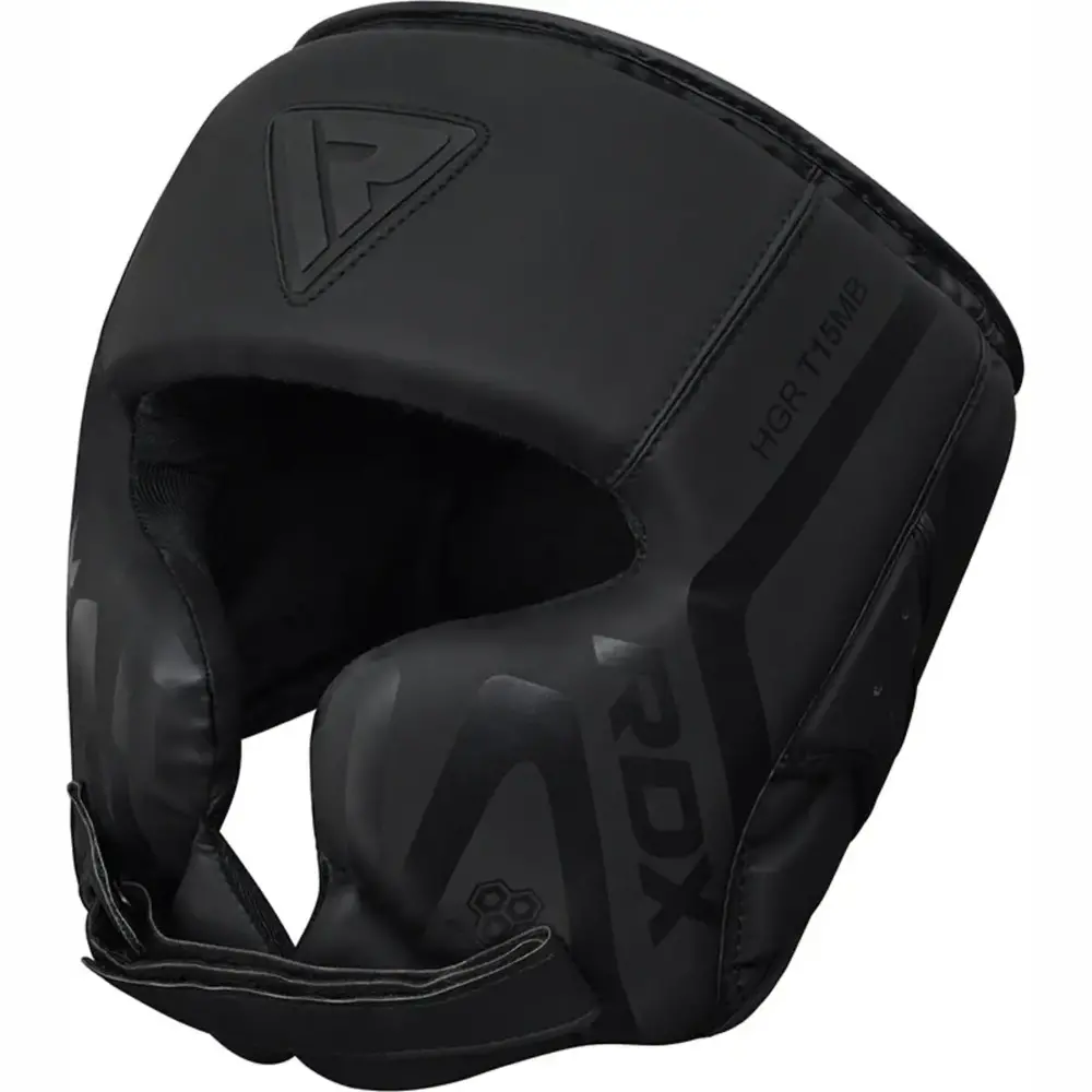 RDX Sports T15 Noir Cheek Protector Hoofdbeschermer Zwart RDX Sports T15 Noir Cheek Protector Hoofdbeschermer Zwart