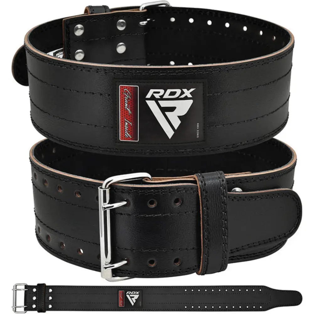 RDX Sports Weight Lifting Belt RD1 - 100% Leer - Zwart