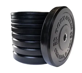 Body-Solid Chicago Extreme Zwarte Olympische Bumper Plates OBPXK Body-Solid Chicago Extreme Zwarte Olympische Bumper Plates OBPXK