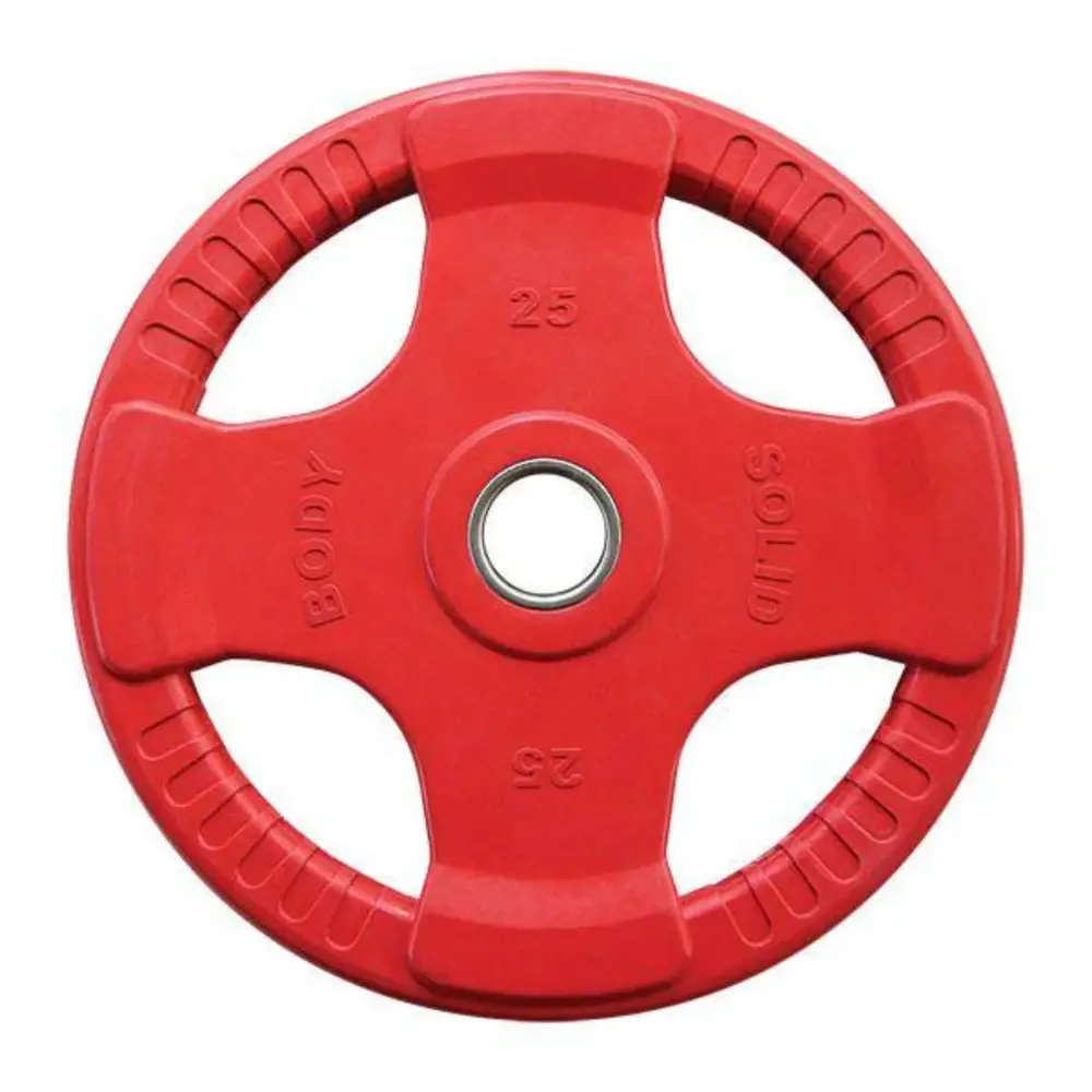 Body-Solid Gekleurde Rubberen Olympische Halterschijven 50mm Body-Solid Gekleurde Rubberen Olympische Halterschijven 50mm