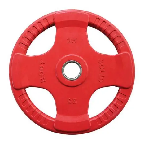 Body-Solid Gekleurde Rubberen Olympische Halterschijven 50mm Body-Solid Gekleurde Rubberen Olympische Halterschijven 50mm
