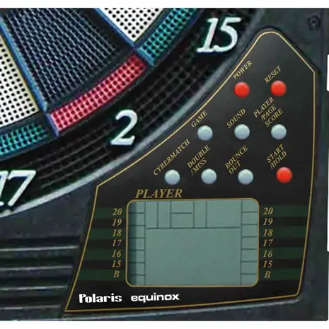 Garlando Equinox Elektronisch dartbord met kabinet - Polaris Garlando Equinox Elektronisch dartbord met kabinet - Polaris