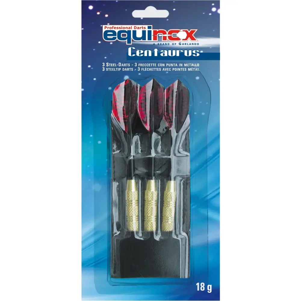 Garlando Equinox Dartpijlen - 18 gram - Set van 3 - Centaurus Garlando Equinox Dartpijlen - 18 gram - Set van 3 - Centaurus